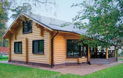Деревяные дома в Костюковичах
