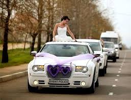 Прокат автомобилей на свадьбу
